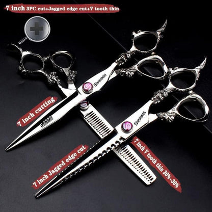 Professionelle Friseurschere 7 Zoll (3er Set) – Haarschneider