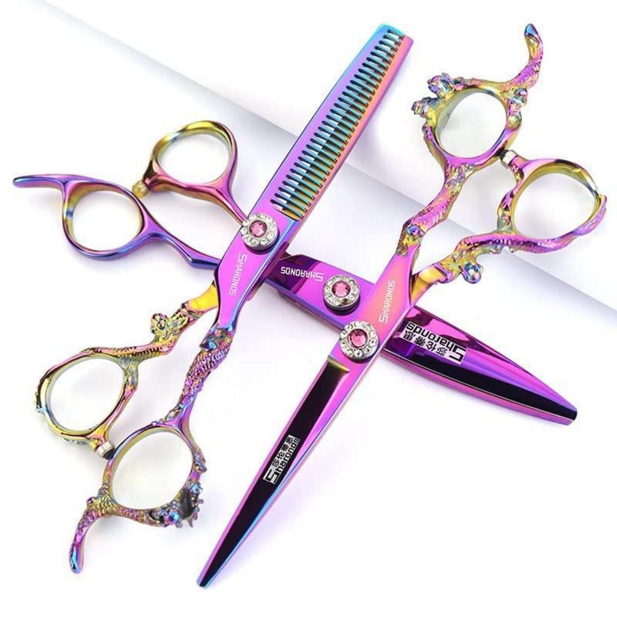 Japanische Friseur Schere 5.5/6 Zoll – 3er Set | Profi Haarschneider