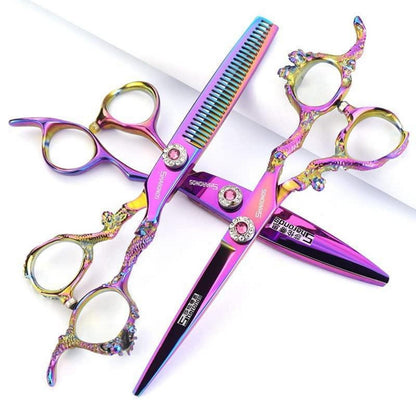 Japanische Friseur Schere 5.5/6 Zoll – 3er Set | Profi Haarschneider