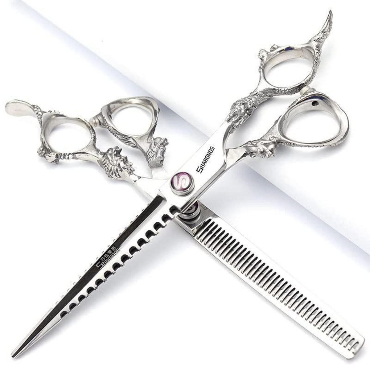 7 Zoll Friseurschere 440C Stahl – Scharfe Haarschere für Profis