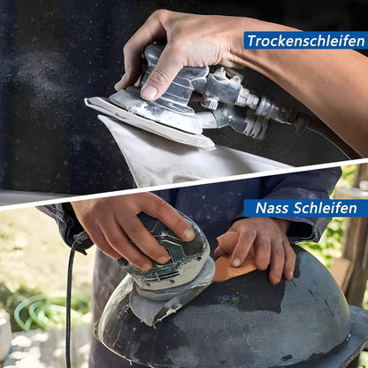 Schleifscheiben 125mm Klett 70 Stück Nass & Trocken, gemischte Körnung