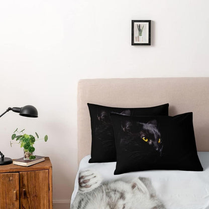 Bettwäsche Katze 155x220 | 3D Effekt & Wendebettwäsche