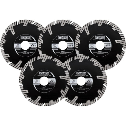 Diamant-Trennscheibe 125mm Turbo für Granit, Beton, Marmor