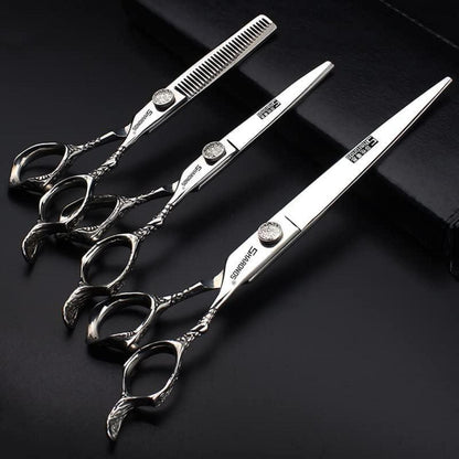 Professionelle Friseurschere 5.5/6/7/8 Zoll – 3-teiliges Set