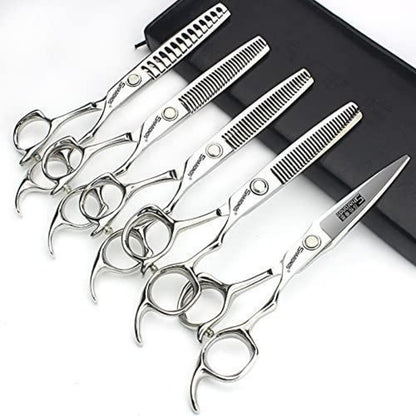 Professionelle Haarschere 6/6.5 Zoll – Friseur Effilierschere 5er Set