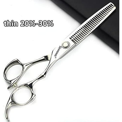Professionelle Haarschere 6/6.5 Zoll – Friseur Effilierschere 5er Set