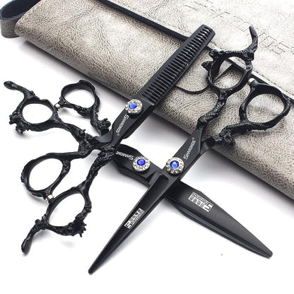 Professionelle Friseurschere Set 6-8 Zoll Edelstahl
