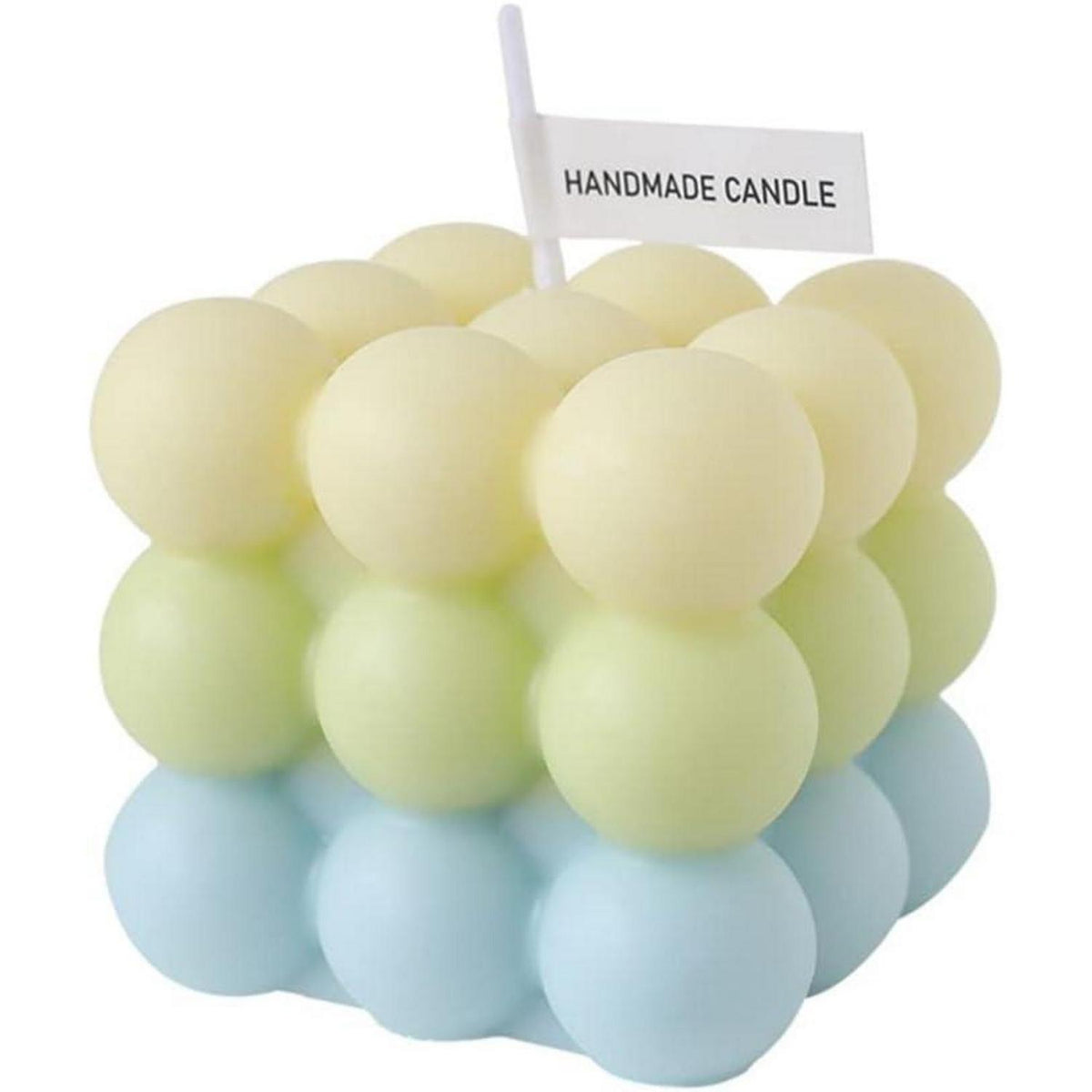 2er Set Duftkerzen aus Sojawachs, Ombre Bubble Kerzen