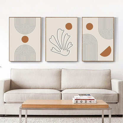 LYBOHO Moderne Leinwand Bilder Set Wohnzimmer Schlafzimmer