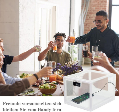 Aufbewahrungsbox Abschließbar Transparent Medikamenten Persönlicher Safe