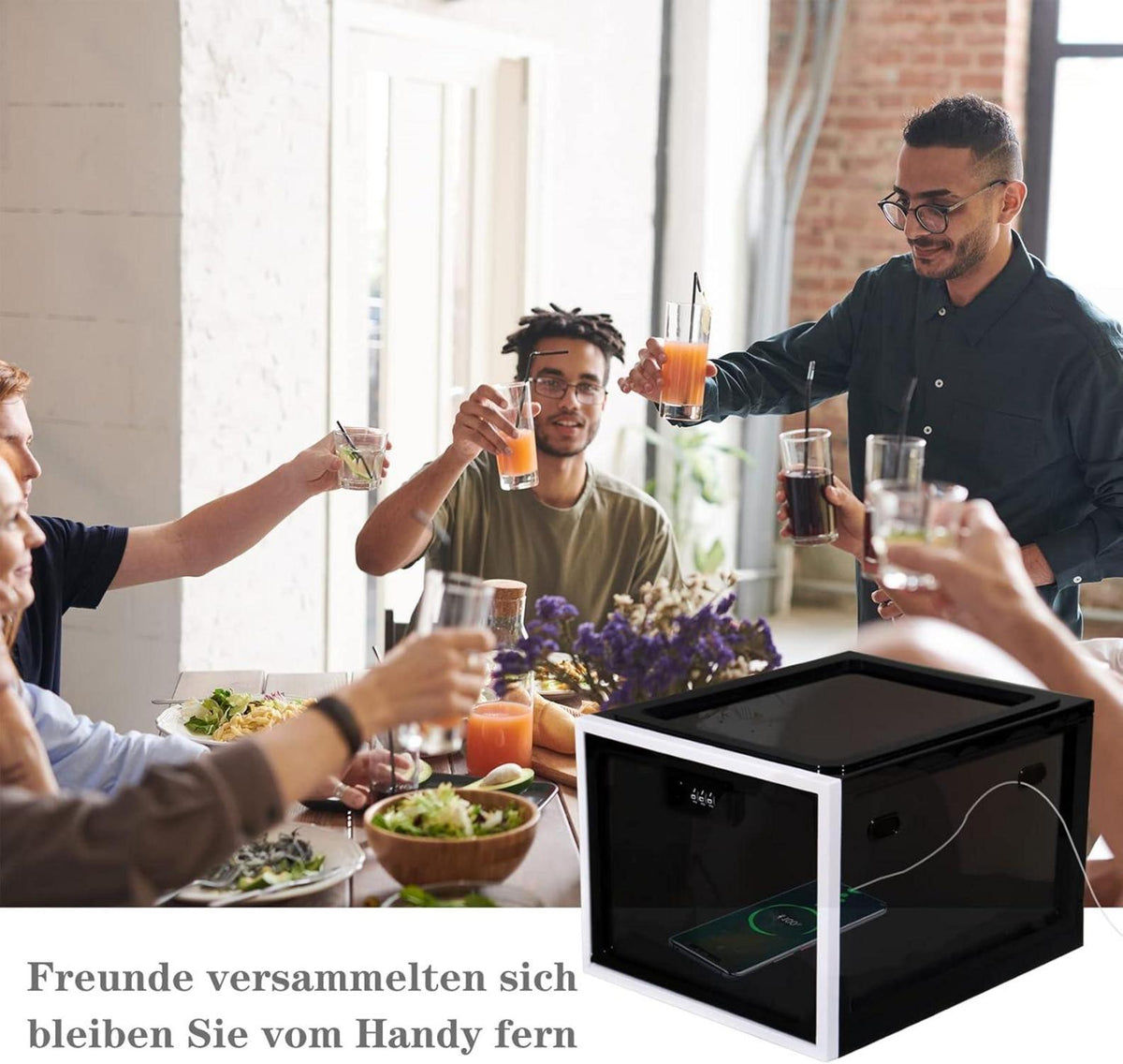 Medikamenten Aufbewahrungsbox Abschließbar Transparent 10l Faltbar