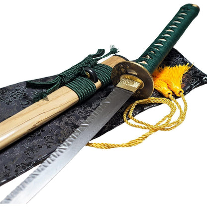 Japanisches Samurai-Schwert 40 Zoll handgeschmiedet Full Tang Damaststahl