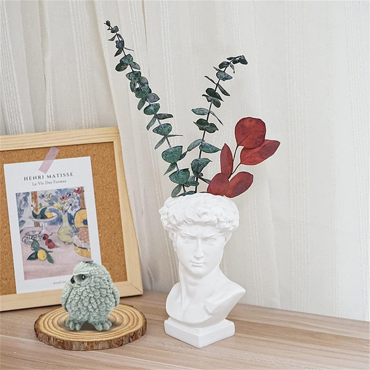 3D Eule Silikonform für Kerzen, Seife & Schokolade DIY