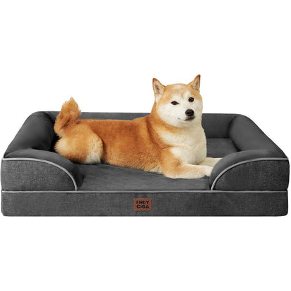 Hochwertiges Orthopädisches Hundebett Grosse Hunde Waschbar