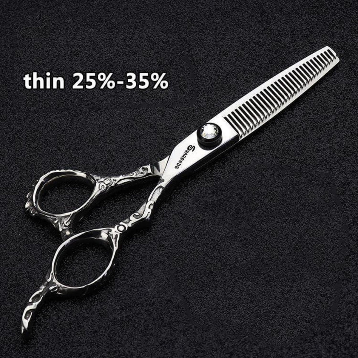 Professionelle Friseurschere 19cm - 4er Set für präzises Haareschneiden