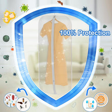 Kleidersack 8er Set 60*100cm Transparenter Kleiderschutz mit