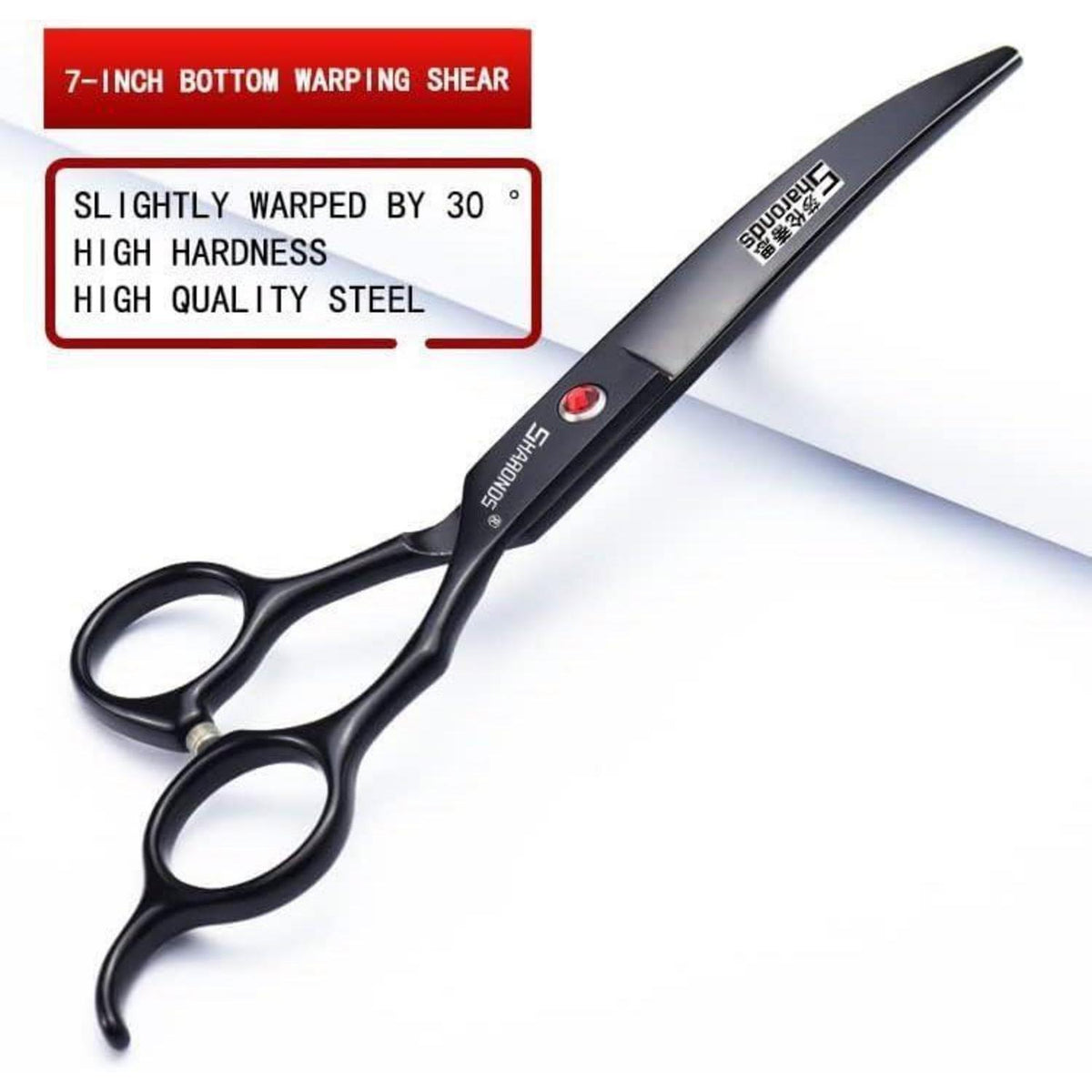 440C Edelstahl Friseurschere Set – 6/6.5/7 Zoll