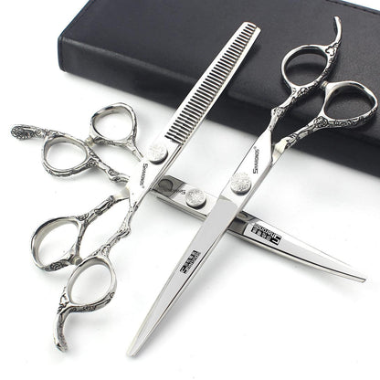 Professionelle Friseurschere 7 Zoll Edelstahl 3er Set