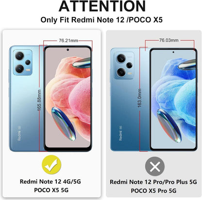Panzer Schutz Glas Xiaomi Redmi Note 12 Poco X5 9H Härtefolie