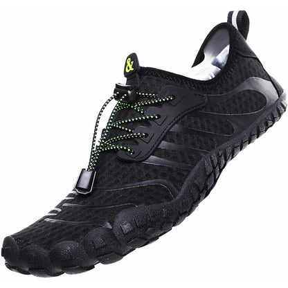 Aqua Schuhe Damen Herren Schnelltrocknend Schwarz 36-46