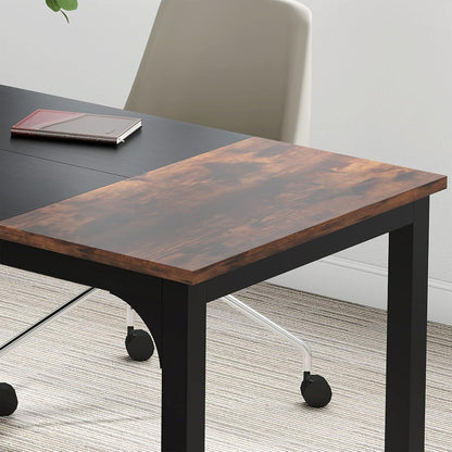 Großer Schreibtisch 160x80cm – Rustikaler Bürotisch für Home Office