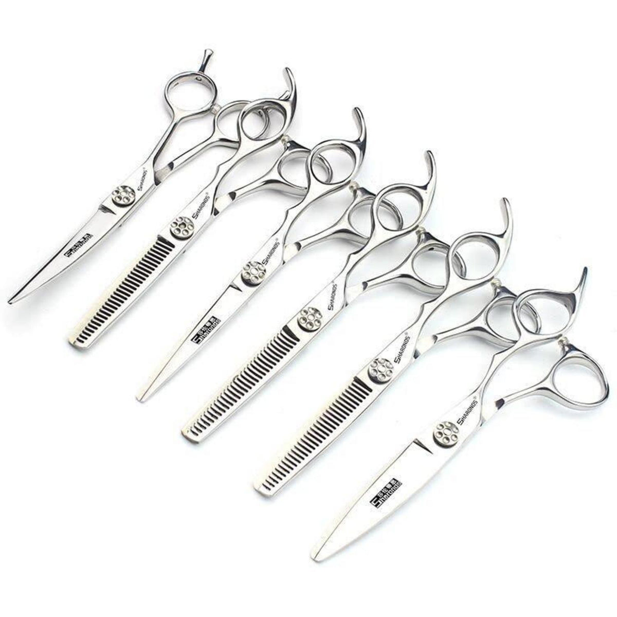 Professionelle Friseurschere 6-Zoll Edelstahl Set 6 Stück