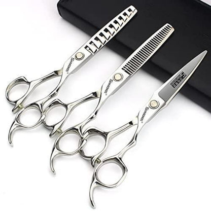 Professionelle Friseurschere 6 Zoll Edelstahl Set (3 Stück)