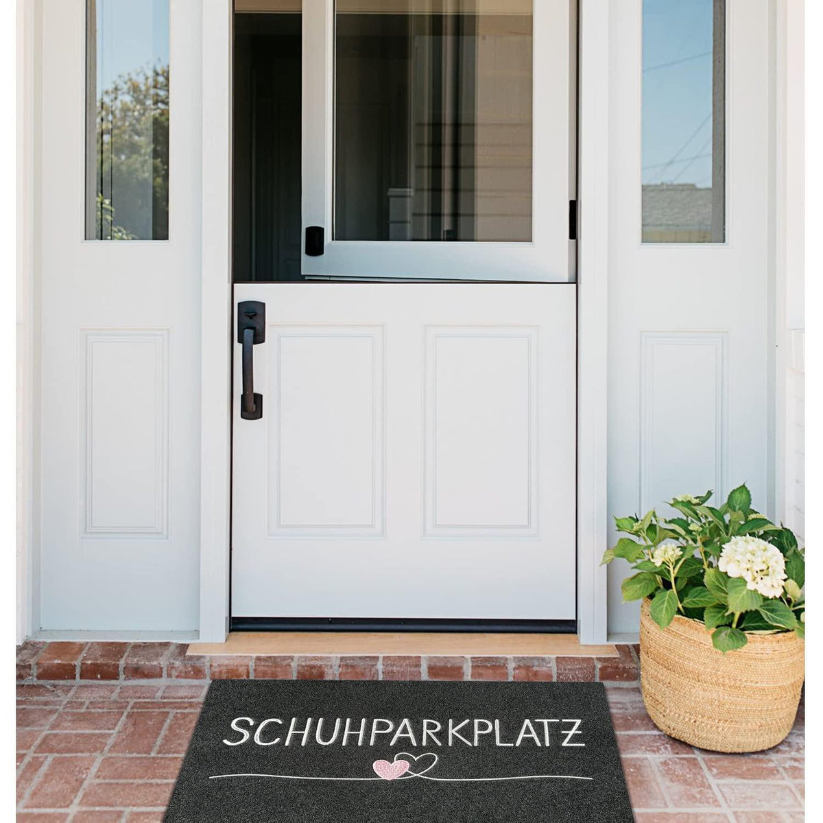 Fußmatte 90x60 cm – Rutschfest & Schmutzfangend für Innen & Außen