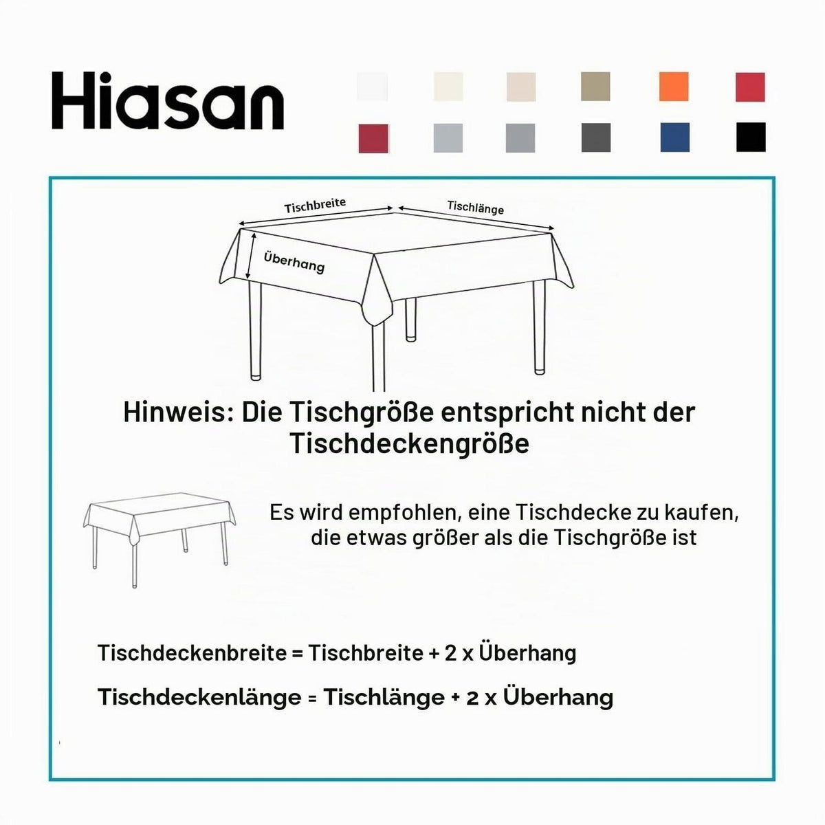 Wetterfeste Tischdecke Outdoor – Weinrot 130x220cm