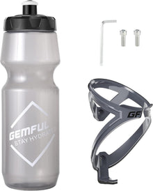 Fahrrad Flaschenhalter mit Flasche 750ml BPA-freie Trinkflasche ideal