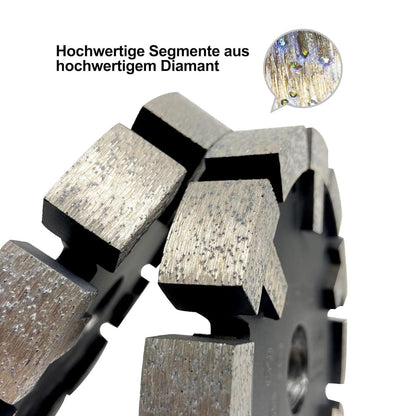 Diamant Frässcheibe 130mm für Fußbodenheizung & Estrich
