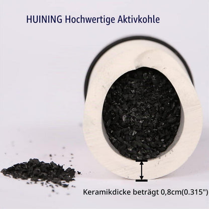 Keramikfilter für Wasserfilter – 4er Set mit Aktivkohle