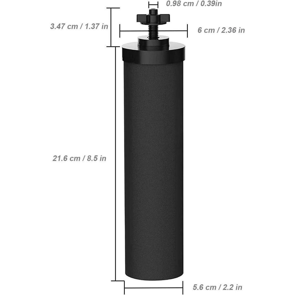 Wasserfilter Set: Schwarzfilter & Fluorid-Entferner