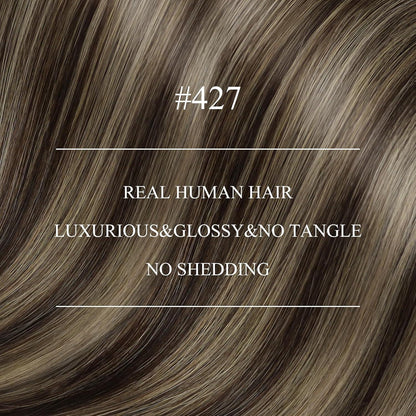 Echthaar Nano Ring Extensions Blond 45 cm - Haarverlängerung
