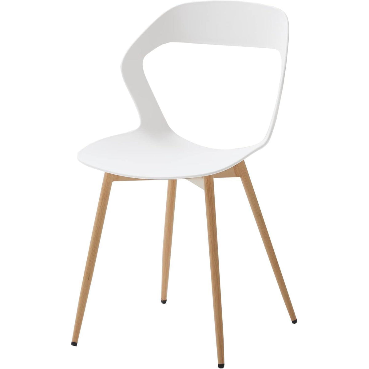Moderner Esszimmerstuhl Set 4er – Skandinavischer Design Stuhl Weiß