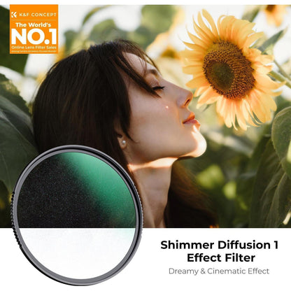 Shimmer Diffusion Filter 72mm für Video & Portrait