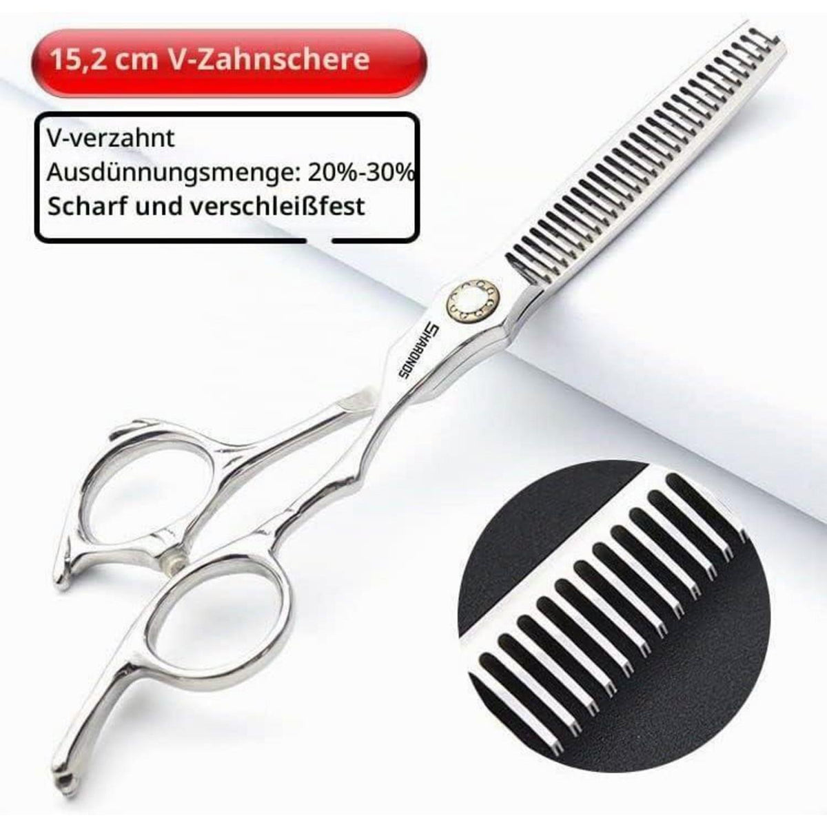 Professionelle Haarschere 6 Zoll – Edelstahl & Präzision
