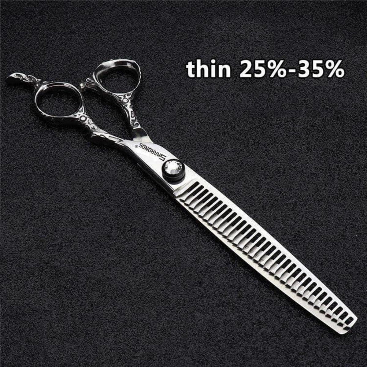 7 Zoll Friseurschere 440C Stahl Set – Professionelle Haarschneideschere