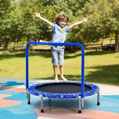 Faltbares Kindertrampolin 92x92cm mit Griff & Polster