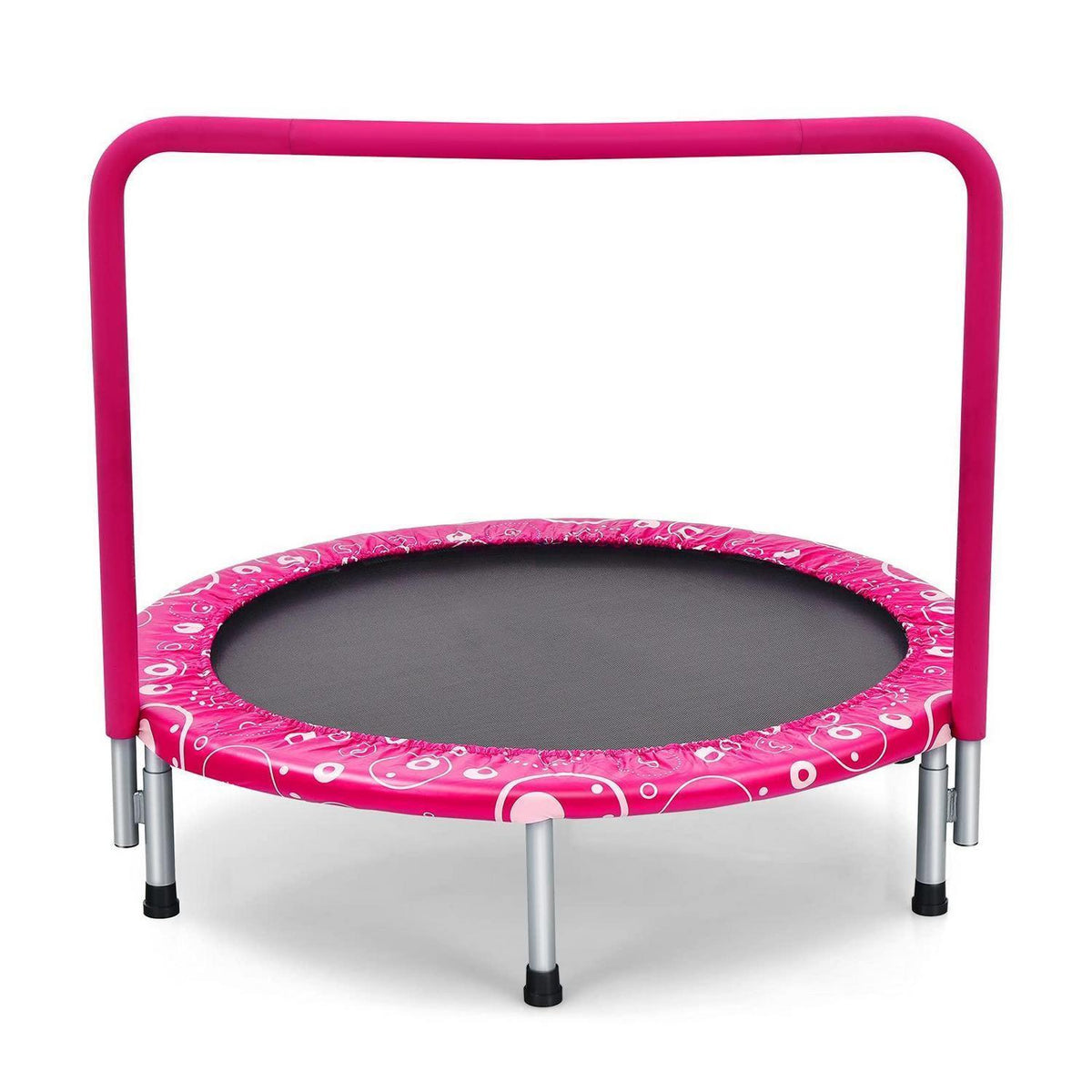 Faltbares Kindertrampolin 92x92cm mit Griff & Polster