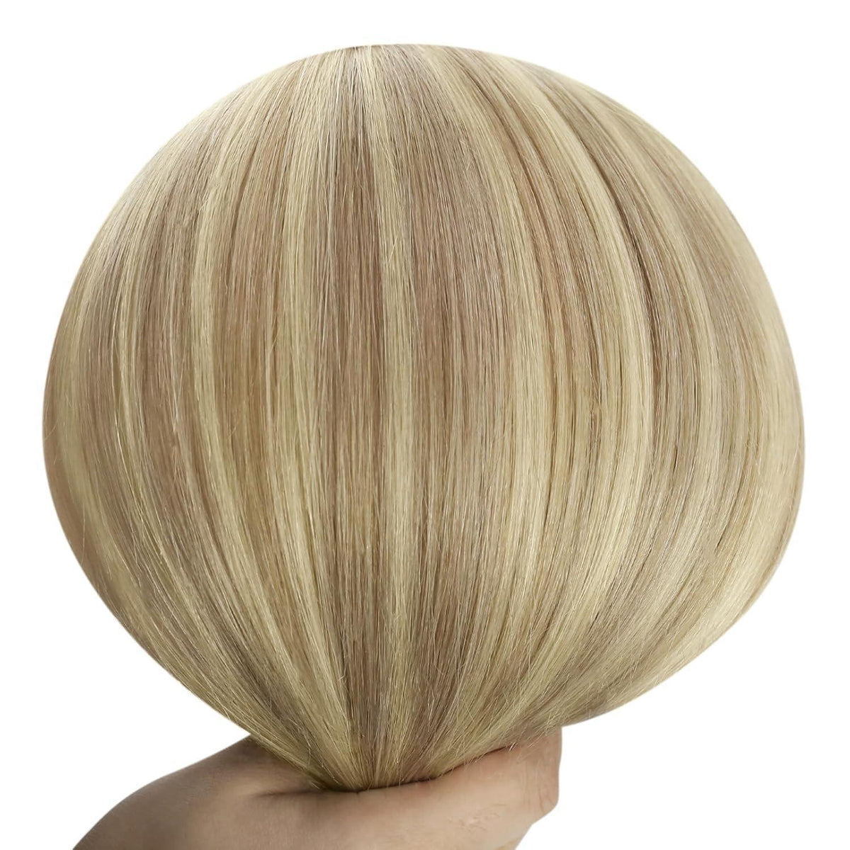 Blond Echthaar Tressen 55cm – Remy Haare zum Einnahen