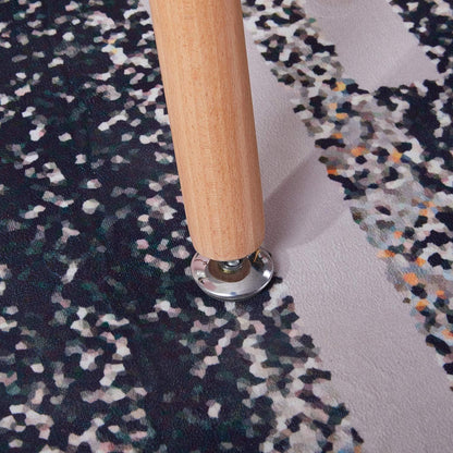Moderner runder Esstisch weiß – Küchentisch 80x80cm MDF