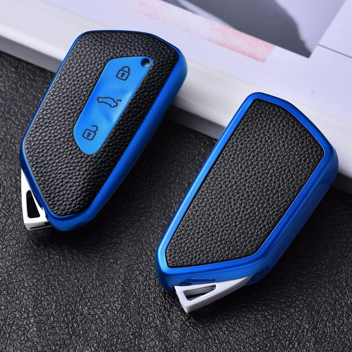 Schlüsselhülle TPU Silikon für VW Golf 8, ID3, ID4, Seat Leon, Skoda Octavia