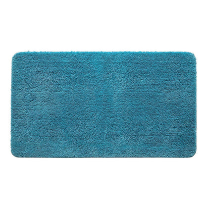 Badematte rutschfest Türkis 70x120 cm - Mikrofaser Fußmatte