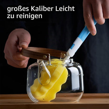 Glas Teekanne mit Sieb 800ml – Für Tee-Liebhaber & Geschenk