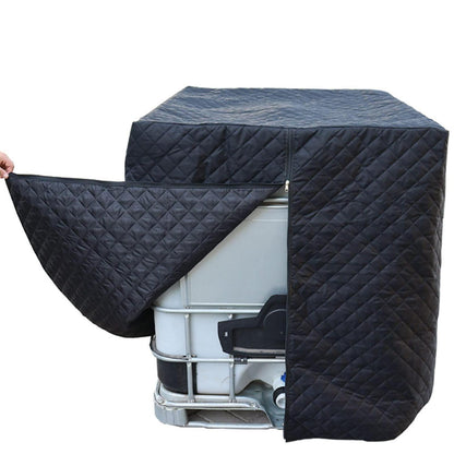 Winterfeste IBC Tank Abdeckung 1000L – Frost- & Schneeschutz