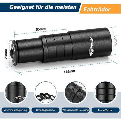 Toptrek Lenkererhöhung Fahrrad 28,6mm Vorbau 12x2,86cm