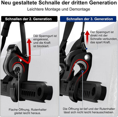 Toptrek Fahrradtasche Gepäckträger Wasserdicht Reflektoren