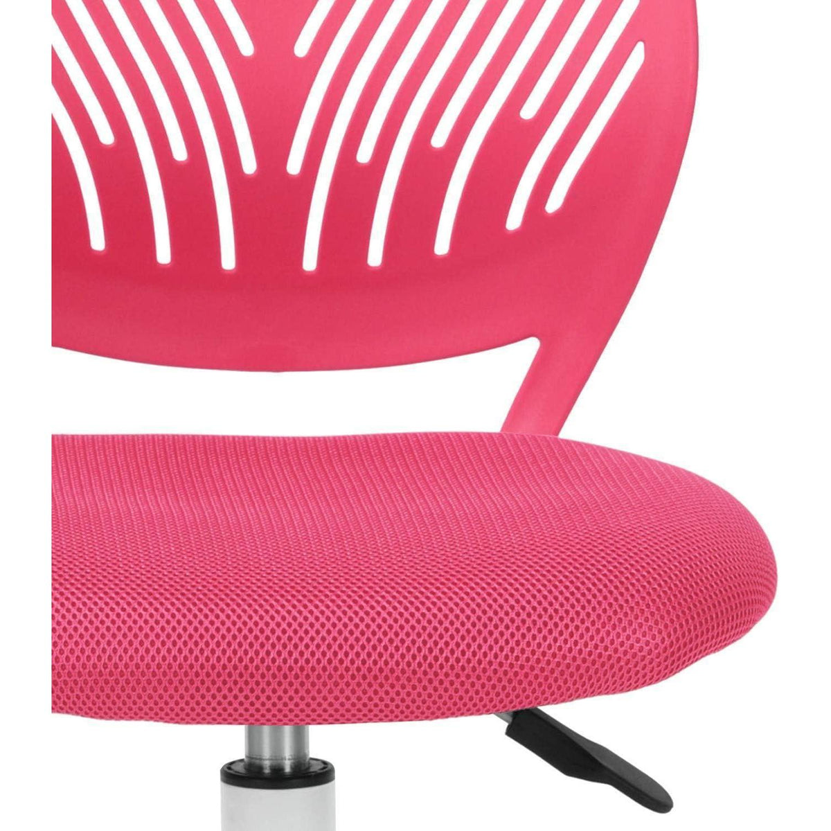 2er Set Rosa Schreibtischstuhl mit Höhenverstellung