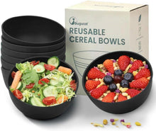 Bugucat Müslischalen Set 760ML Bowls bruchsicher Kunststoff Geschirr